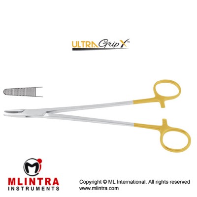 UltraGripX™ TC Hegar Needle Holder Stainless Steel, 23.5 cm - 9 1/4"